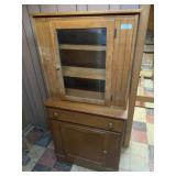 Antique 2 Piece Cabinet