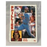 1984 TOPPS PETE ROSE CARD