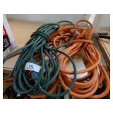 Lot of 2 heavy duty extension cords