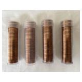 4 Rolls Pennies