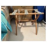 Vintage Folding Luggage Rack