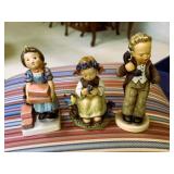 3 Hummel Goebel Figurines