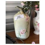 Hand Painted Limoges France Wine Jug