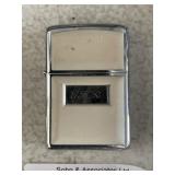 Vintage Chrome Tile Zippo Lighter