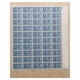 Full Sheet Mint Condition Commemorative Stamps