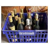 Shopping Basket of Bottles