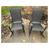 Pair of Rocking Patio Chairs