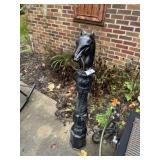 Iron Metal Horse Head Hitching Post