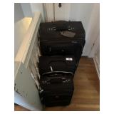 3 Rolling Suitcases