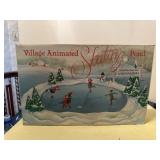 Dept. 56 Village Animated Skating Pond