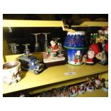 Lot of Christmas Dï¿½cor Biker Sleigh Truck