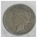 1922 - D Silver Peace Dollar