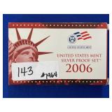 2006 US Mint Silver Proof Set