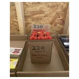 220 Swift Ammo - 70rds. Factory Ammo