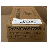 44 Spl. Winchester Cowboy Ammo - 50rds.