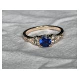 Estate Saphire Ring