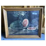 Framed Watermelon Art