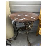 Brass Face Antique Table