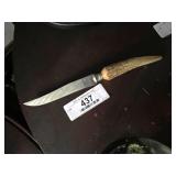 Vintage Antler Handle Knife