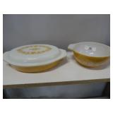 3- Piece Butterfly Gold Pyrex