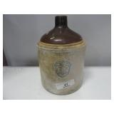 Vintage UHL Huntingburg 1 Gallon Stoneware Jug