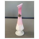 Fenton Rosalene Pink Bud Vase