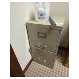 2 Drawer Metal File Cabinet