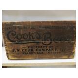 FW Cook Cooks Goldblume Beer Evansville Crate