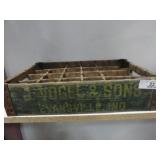 J Vogel & Sons 24ct Beverage Box Wooden Evansville