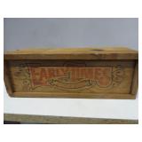 Early Times Since 1860 Wooden Single Bottle Box