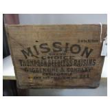 Mission Guggenheim CA Raisons Crate/Box