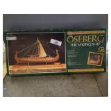 Oseberg the Viking Ship Wooden Model