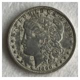 1890 Morgan Silver Dollar