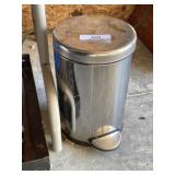 Small Metal Trash Can