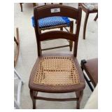 Antique Woven Seat Chair