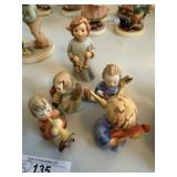 5 Hummel Angel Figurines