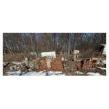 Large Lot of Bricks & Concrete Blocks