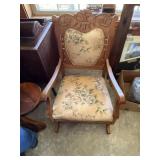 Antique Oak Platform Rocker