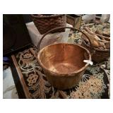 Antique Copper Candy Kettle