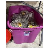 Dealer Lot - Tub of Glassware