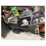 Plastic Wheel Barrow & Contents