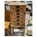 Oak Jewelry Chest