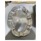 Large Pewter Platter