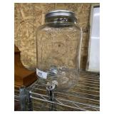 Crofton Glass Beverage Dispenser