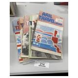 Vintage Railroad Travel Books