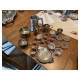 Lot of Silver Plate and Miscellaneous