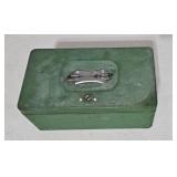 Vintage Metal Lock Box