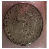 1884 S US Silver Dollar