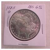 1885 O US Silver Dollar