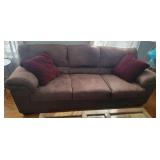 Brown Polyester Sofa